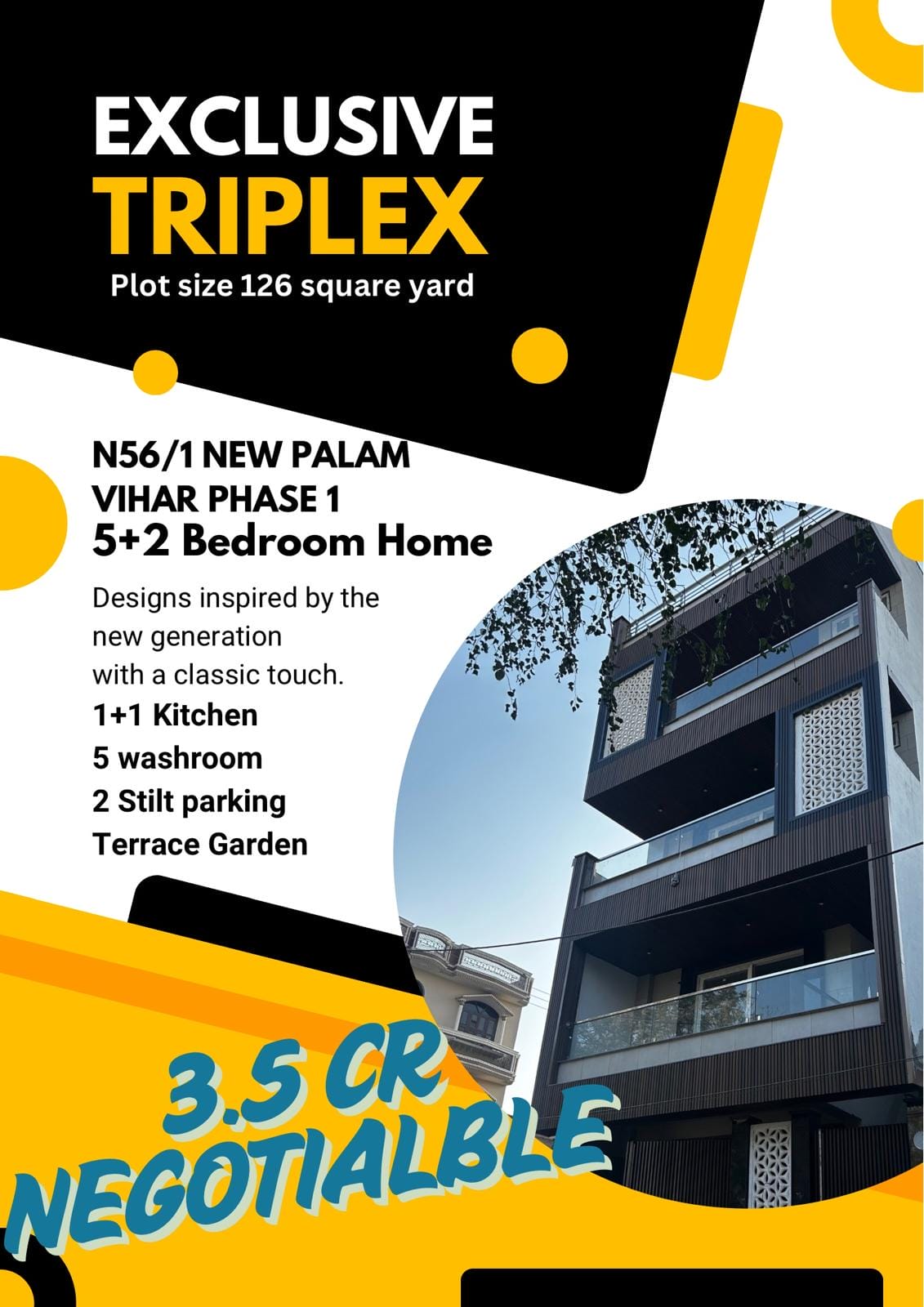 House Built in 60 Gaj Best Price in Gurgaon
