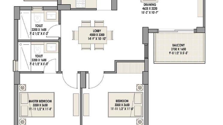 2 Bedroom Apartment in Sohna Sector 2 Gurgaon