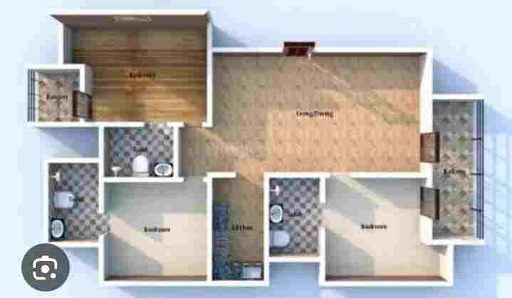 Spacious 3BHK Apartment in Alwar Bypass Road